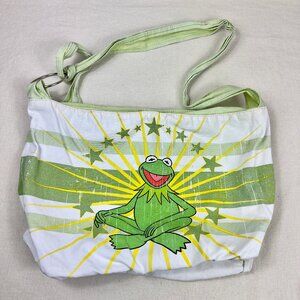 The Muppets Kermit The Frog Tote Bag 2009 Large Purse Shopping Beach